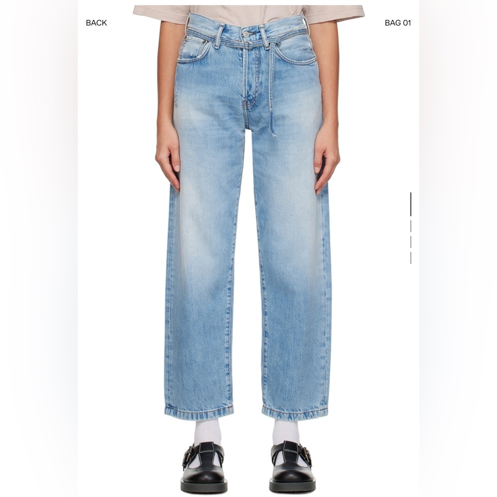 Acne Studios 1991 Toj Jeans